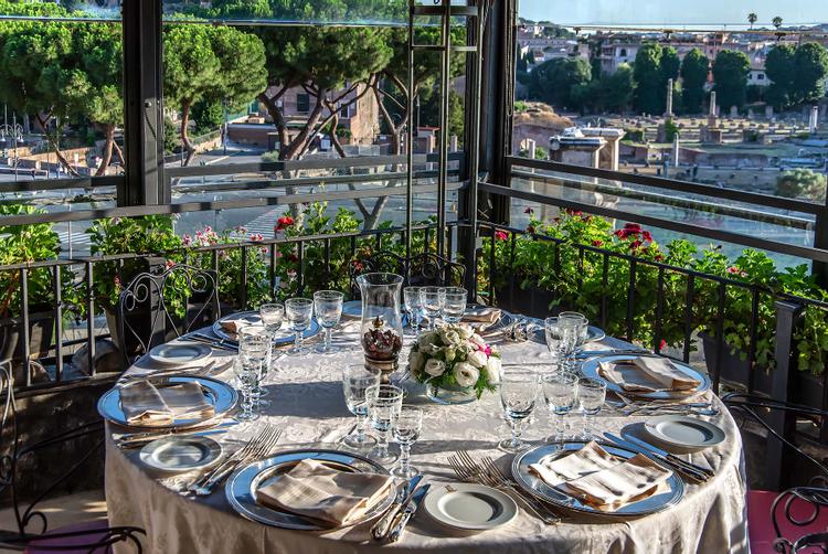 Roof Garden Restaurant | Rome | 2