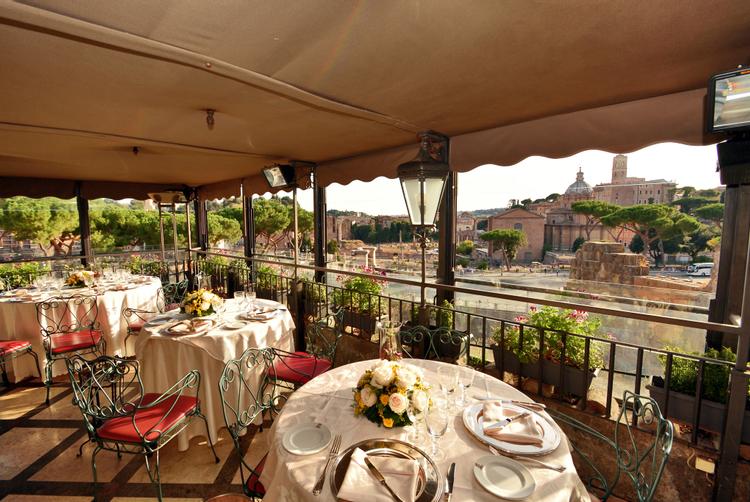 Roof Garden Restaurant | Rome | 1