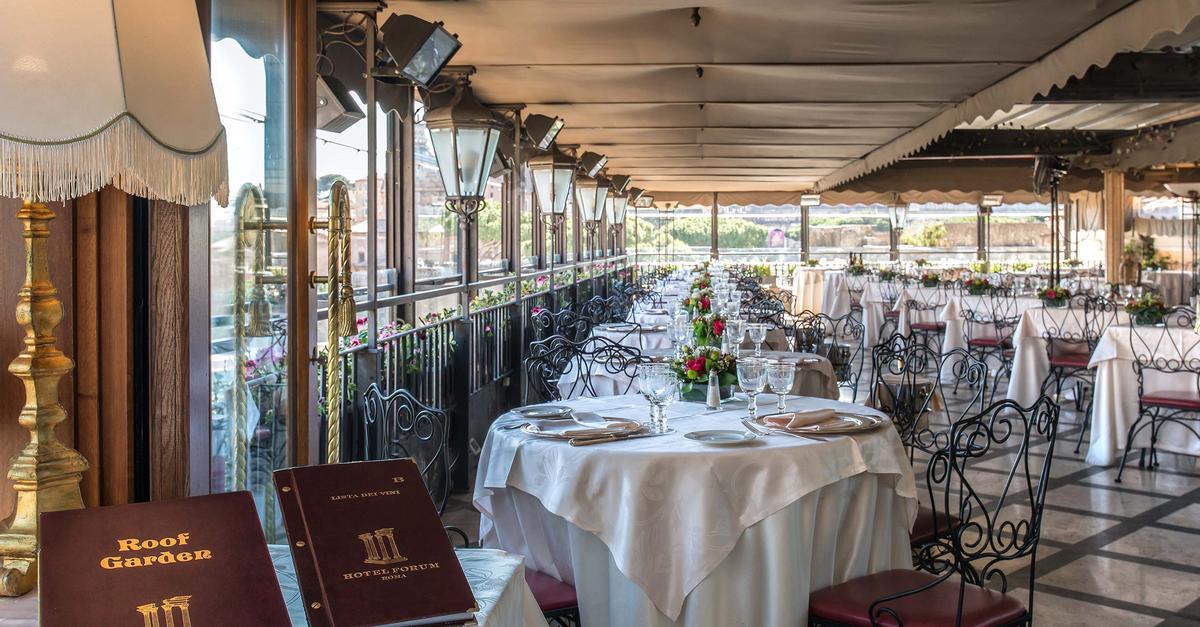 Roof Garden Hotel Forum, Rome | Welcome Official Website