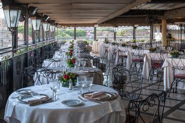 Roof Garden Restaurant | Rome | Galleria  3